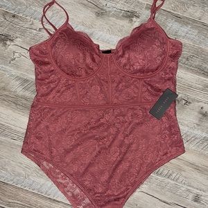 BNWT Faded Rose (Boutique) Corset Bodysuit